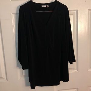 Croft&Barrow Black Blouse